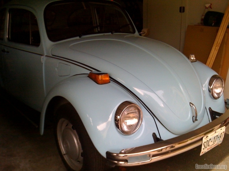 This is a 1970 VW Beetle my uncle bought new back when
