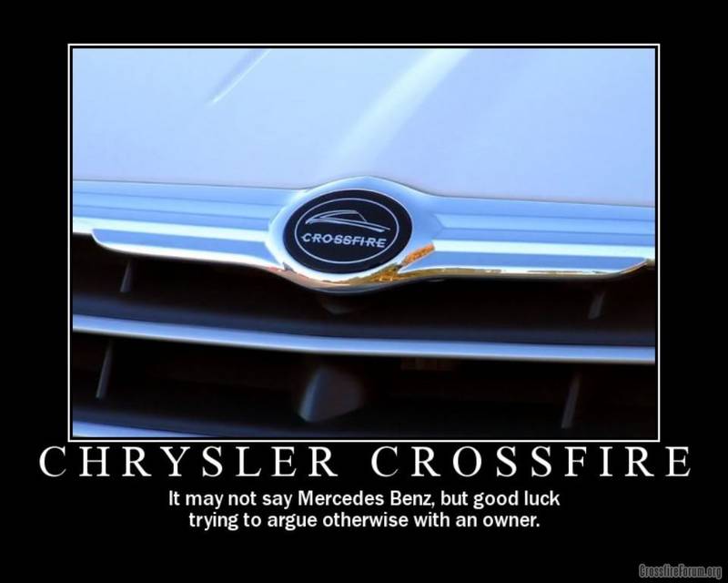 Chrysler crossfire custom emblems