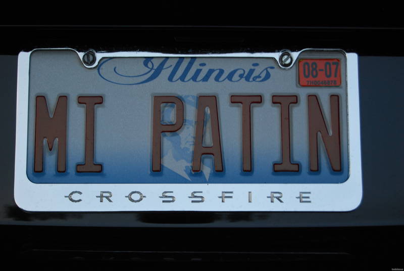 Personalized License Plates Page 9 Crossfireforum The Chrysler Crossfire And Srt6 Resource